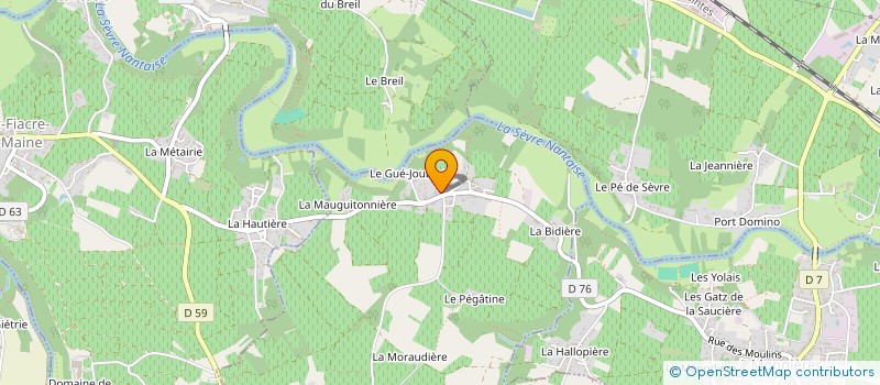localisation de l'entreprise MONSIEUR GEORGEL DIN à CHATEAU-THEBAUD