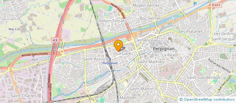 localisation de l'entreprise MONSIEUR GEORGES ABELANET  PERPIGNAN