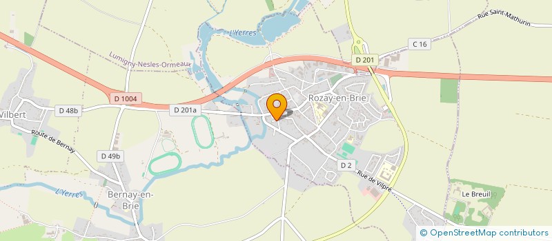 localisation de l'entreprise MONSIEUR GEORGES ABELLI  ROZAY-EN-BRIE