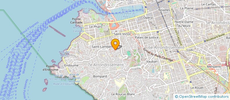 localisation de l'entreprise MONSIEUR GEORGES ABI-HEILA à MARSEILLE
