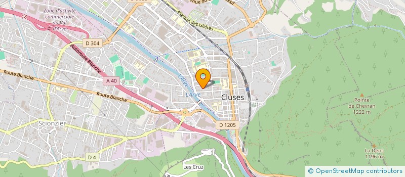 localisation de l'entreprise MONSIEUR GEORGES ABI NASR  CLUSES