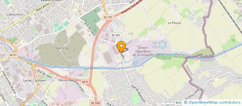 localisation de l'entreprise MONSIEUR GEORGES ABRAHAM à WATTRELOS
