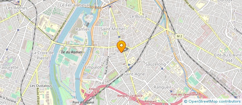 localisation de l'entreprise MONSIEUR GEORGES ABRIBAT à TOULOUSE