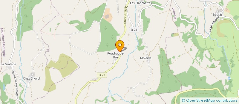 localisation de l'entreprise MONSIEUR GEORGES ACHARD  NEBOUZAT