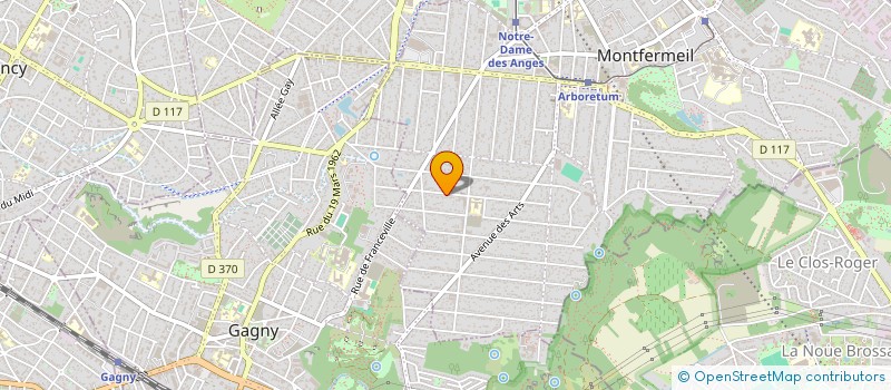 localisation de l'entreprise MONSIEUR GEORGES ACIZ  MONTFERMEIL