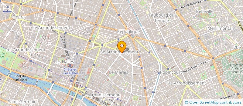 localisation de l'entreprise MONSIEUR GEORGES ADELE  PARIS