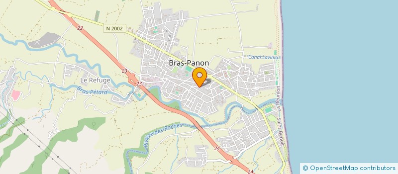 localisation de l'entreprise MONSIEUR GEORGES ADELER  BRAS-PANON