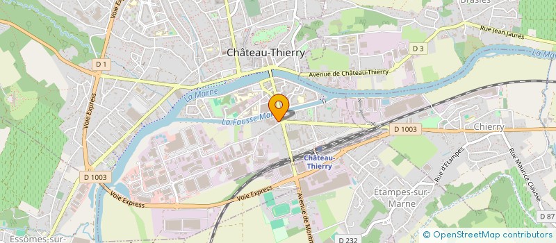 localisation de l'entreprise MONSIEUR GEORGES ADRIAENSSENS à CHATEAU-THIERRY