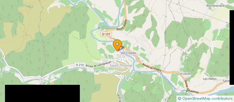 localisation de l'entreprise MONSIEUR GEORGES ALAT  SAINT-THOME