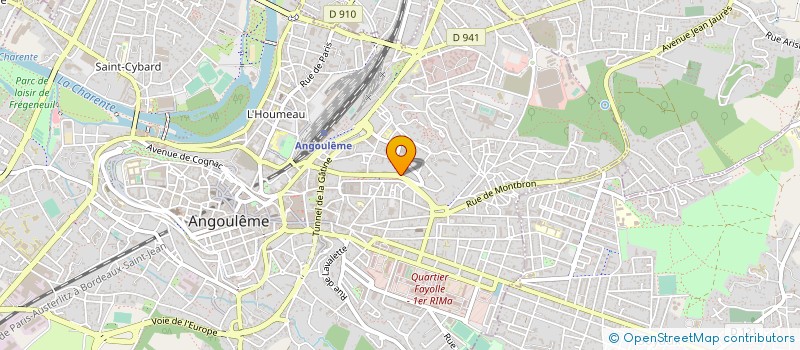 localisation de l'entreprise MONSIEUR GEORGES ALEXANDRE à ANGOULEME