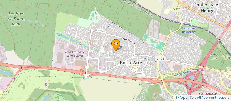 localisation de l'entreprise MONSIEUR GEORGES ALFARO  BOIS-D'ARCY