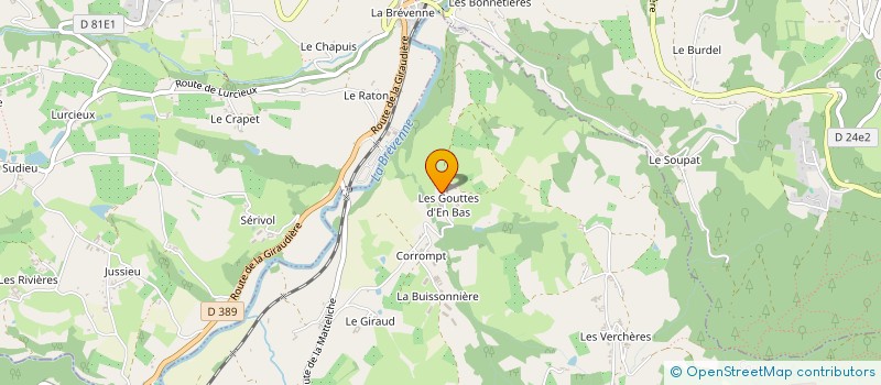 localisation de l'entreprise MONSIEUR GEORGES AMET à SAINT-JULIEN-SUR-BIBOST