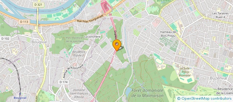 localisation de l'entreprise MONSIEUR GEORGES AMITRANO à RUEIL-MALMAISON