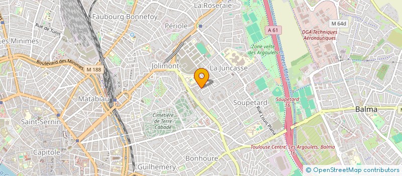 localisation de l'entreprise MONSIEUR GEORGES ANDRAWS à TOULOUSE