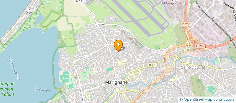 localisation de l'entreprise MONSIEUR GEORGES ANDRE  MARIGNANE