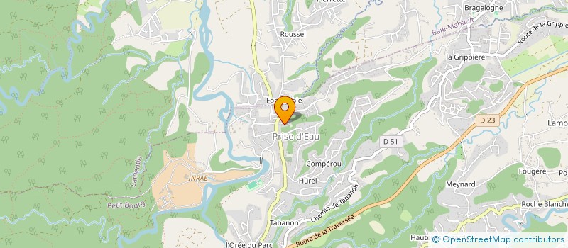 localisation de l'entreprise MONSIEUR GEORGES-ANDRE LAURENT  PETIT-BOURG