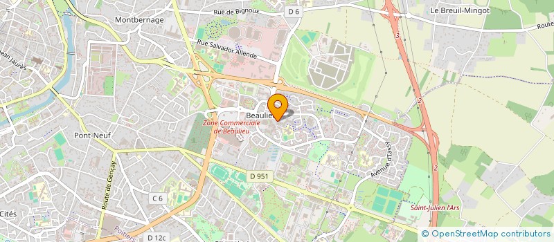 localisation de l'entreprise MONSIEUR GEORGES ANDREU à POITIERS