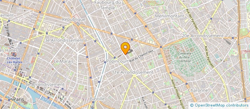 localisation de l'entreprise MONSIEUR GEORGES-ANTOINE GARY  PARIS