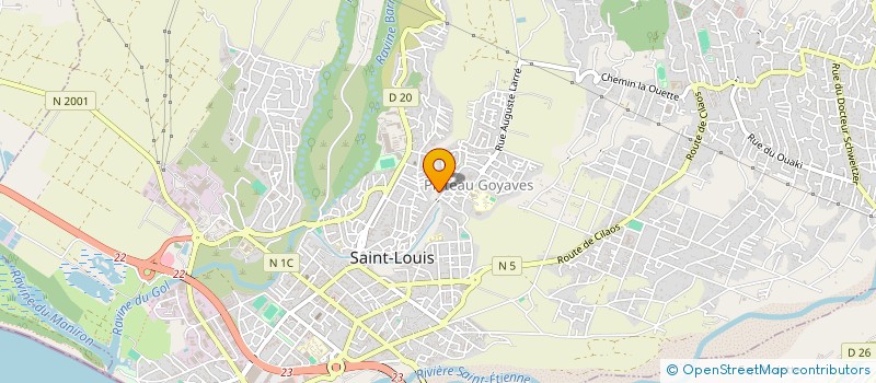 localisation de l'entreprise MONSIEUR GEORGES ANTOINETTE à SAINT-LOUIS