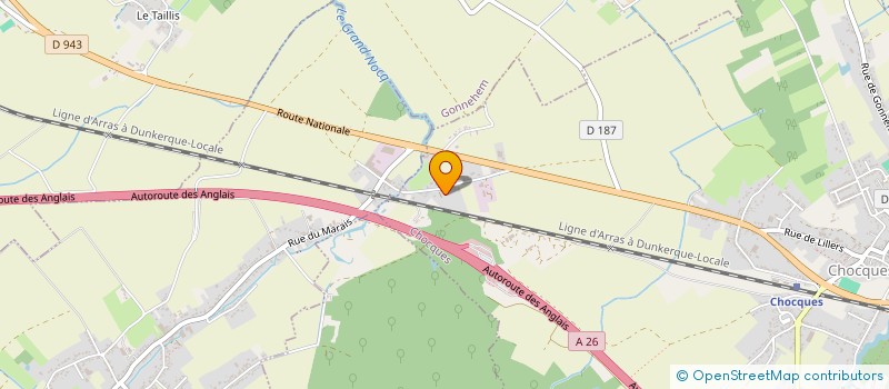 localisation de l'entreprise MONSIEUR GEORGES ANTUNES  CHOCQUES