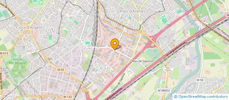 localisation de l'entreprise MONSIEUR GEORGES APOLIT à MONTPELLIER