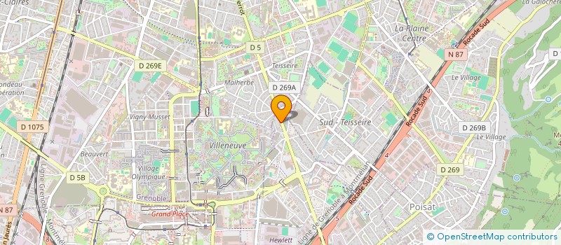 localisation de l'entreprise MONSIEUR GEORGES APOSTOLOU  EYBENS