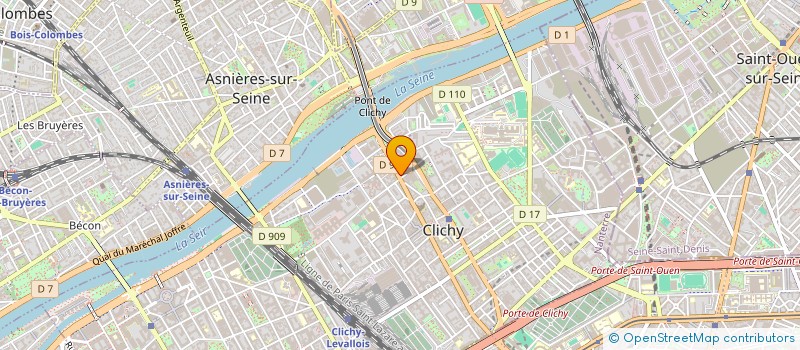 localisation de l'entreprise MONSIEUR GEORGES ARIAS  COLOMBES