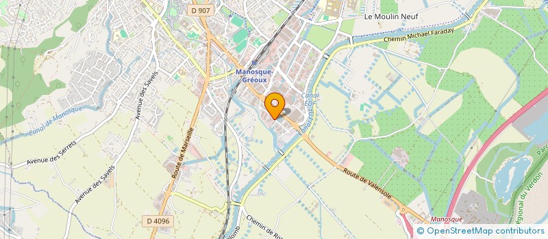 localisation de l'entreprise MONSIEUR GEORGES ARNIAUD à MANOSQUE