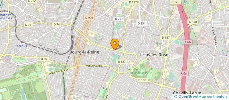 localisation de l'entreprise MONSIEUR GEORGES ASSADOURIAN à L'HAY-LES-ROSES