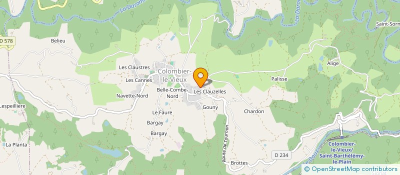 localisation de l'entreprise MONSIEUR GEORGES ASTOIN à BOZAS