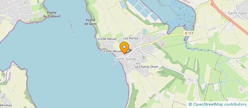 localisation de l'entreprise MONSIEUR GEORGES AUBAULT  SAINT-GUINOUX