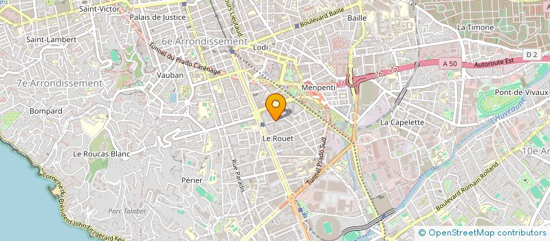 localisation de l'entreprise MONSIEUR GEORGES AUTARD à MARSEILLE