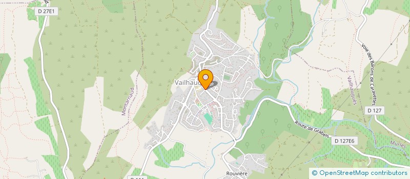 localisation de l'entreprise MONSIEUR GEORGES AZEMAR  VAILHAUQUES