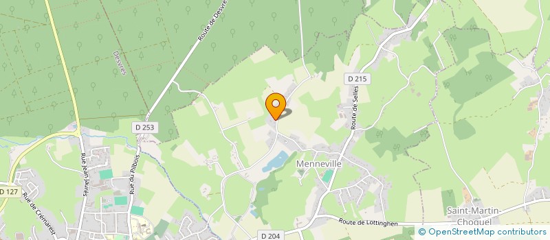 localisation de l'entreprise MONSIEUR GEORGES BACQUET  CREMAREST