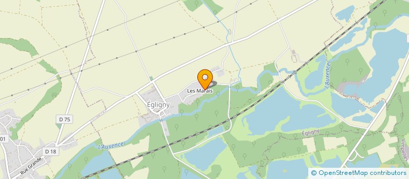 localisation de l'entreprise MONSIEUR GEORGES BARANY  EGLIGNY