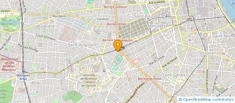 localisation de l'entreprise MONSIEUR GEORGES BARBEDIENNE à BORDEAUX