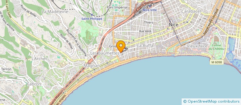 localisation de l'entreprise MONSIEUR GEORGES BARLIAN à NICE
