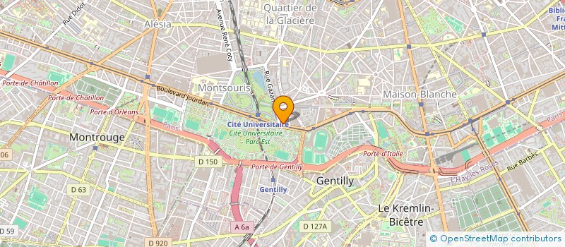 localisation de l'entreprise MONSIEUR GEORGES BARRE à PARIS