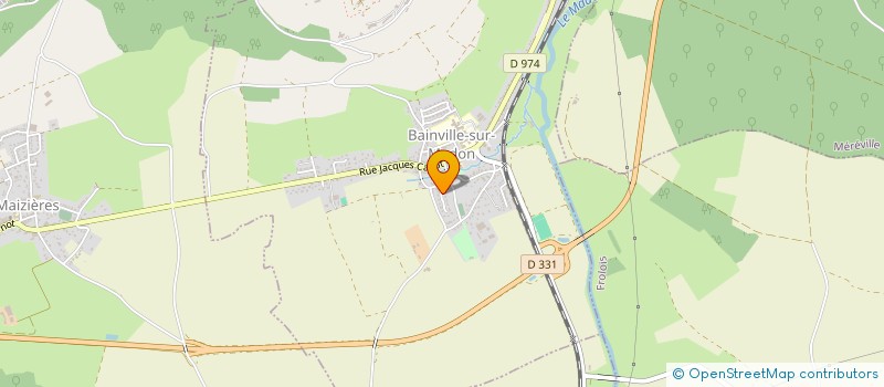 localisation de l'entreprise MONSIEUR GEORGES BARRE à BAINVILLE-SUR-MADON