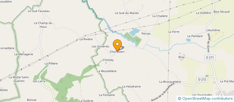 localisation de l'entreprise MONSIEUR GEORGES BEGUIN à COULIMER