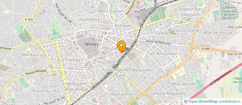 localisation de l'entreprise MONSIEUR GEORGES BEN FREDJ à NIMES