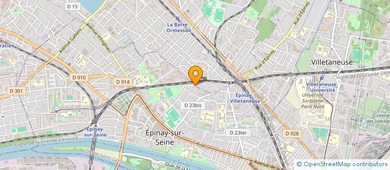 localisation de l'entreprise MONSIEUR GEORGES BENCHETRIT à EPINAY-SUR-SEINE