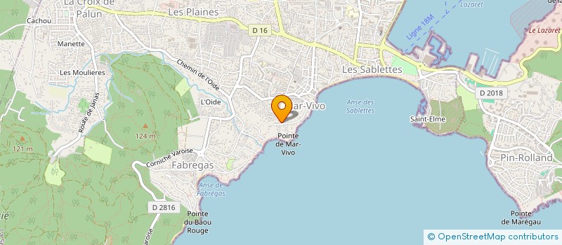 localisation de l'entreprise MONSIEUR GEORGES BENHAMOU à LA SEYNE-SUR-MER