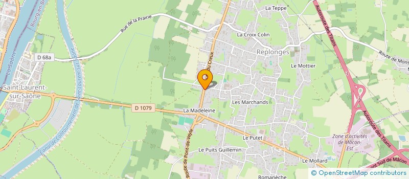 localisation de l'entreprise MONSIEUR GEORGES BENITAH à REPLONGES