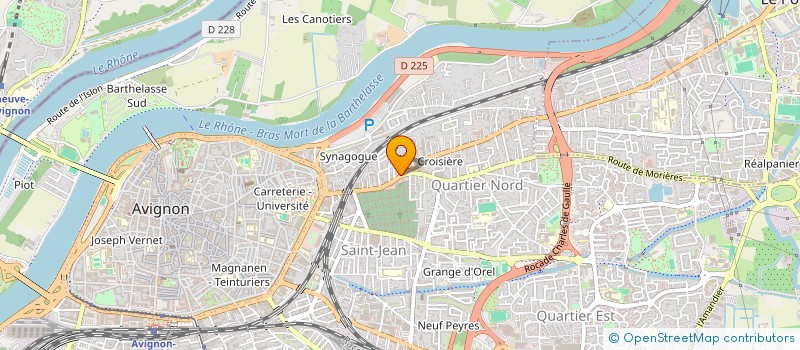 localisation de l'entreprise MONSIEUR GEORGES BENOIT  AVIGNON