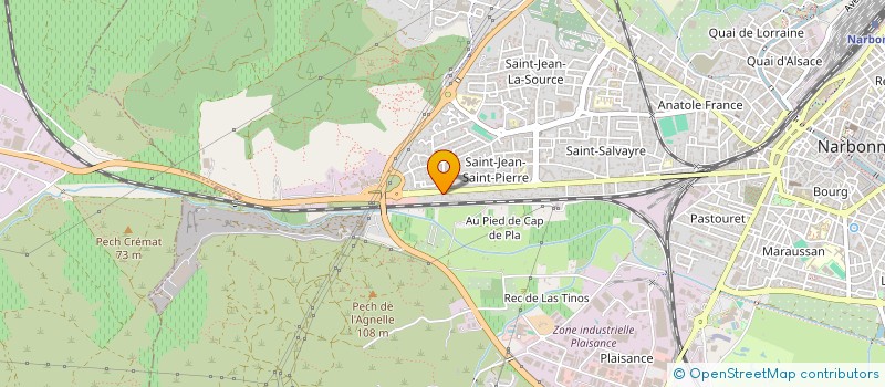 localisation de l'entreprise MONSIEUR GEORGES BERGON  NARBONNE