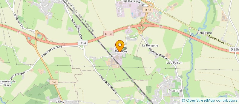 localisation de l'entreprise MONSIEUR GEORGES BERNAGE  SAINT-MARTIN-DES-ENTREES