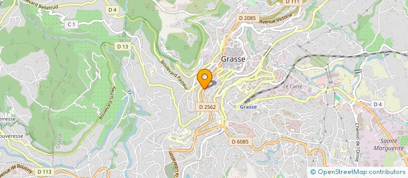localisation de l'entreprise MONSIEUR GEORGES BERNARD à GRASSE