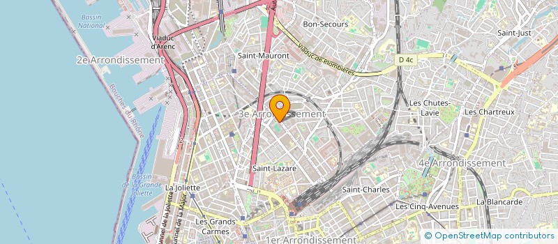 localisation de l'entreprise MONSIEUR GEORGES BERTOCCHIO à MARSEILLE