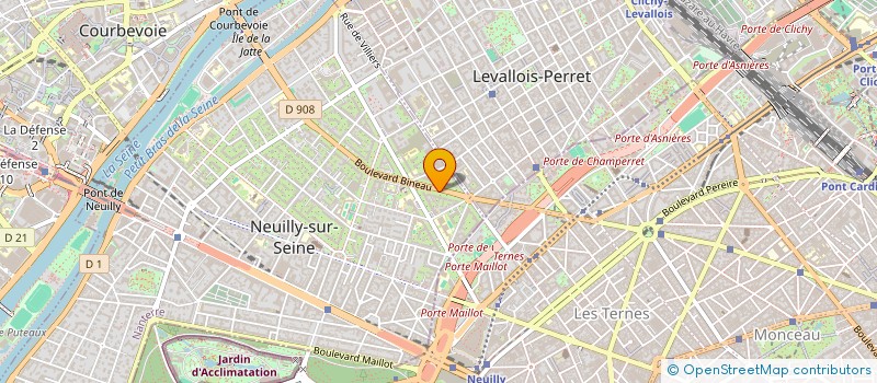 localisation de l'entreprise MONSIEUR GEORGES BERTRANDIAS à NEUILLY-SUR-SEINE